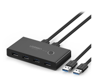 UGREEN Switch Box HUB 4 x USB (na 2 komputery) - 1198693 - zdjęcie 1